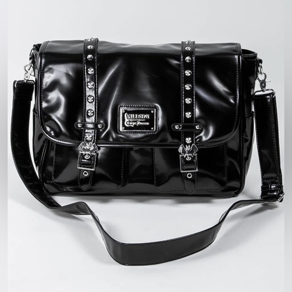 Killstar Go Bats Messenger Bag